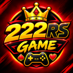222RS Game logo with mobile gaming and casino style elements