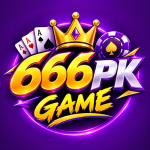 666PK Game mobile gaming platform with cards, chips, smartphone and casino style elements