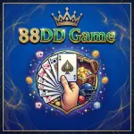 88DD Game feature image with mobile gaming, cards, chips and modern gaming design